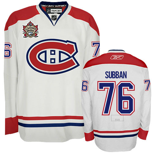 2012 New style Montreal Canadiens 76 P.K. Subban White Heritage Classic NHL Hockey Jersey 2012 New style Montreal Canadiens 76 P.K. Subban White Heritage Classic NHL Hockey Jersey